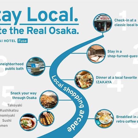 Sekai Hotel Deep Osaka Experience Jao Kültér fotó