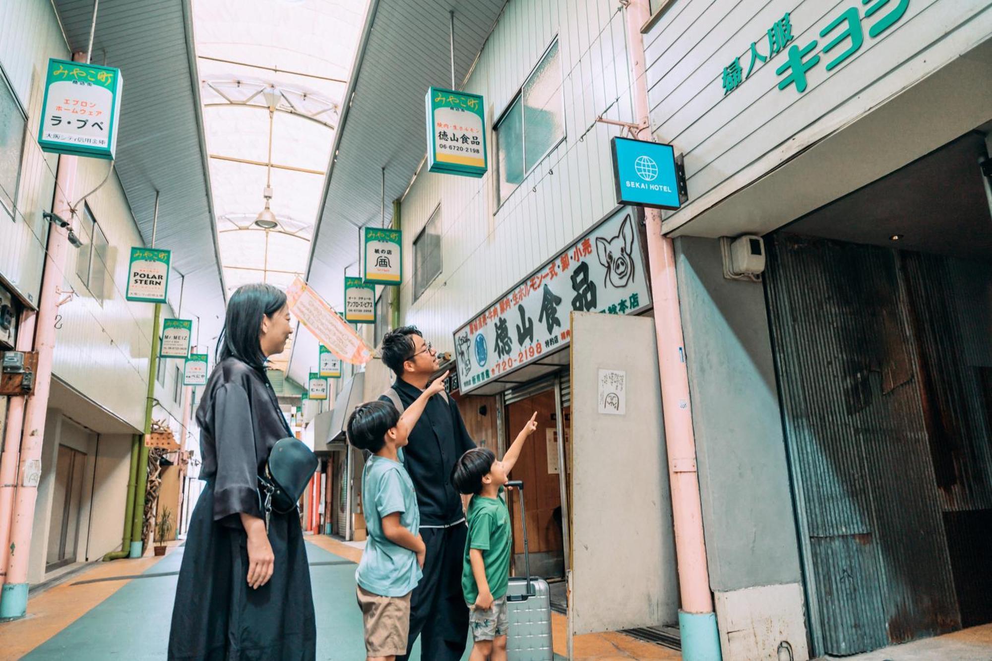 Sekai Hotel Deep Osaka Experience Jao Kültér fotó